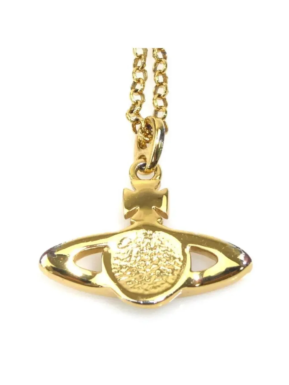 Auth Vivienne Westwood Necklace Gold #337994V15B
